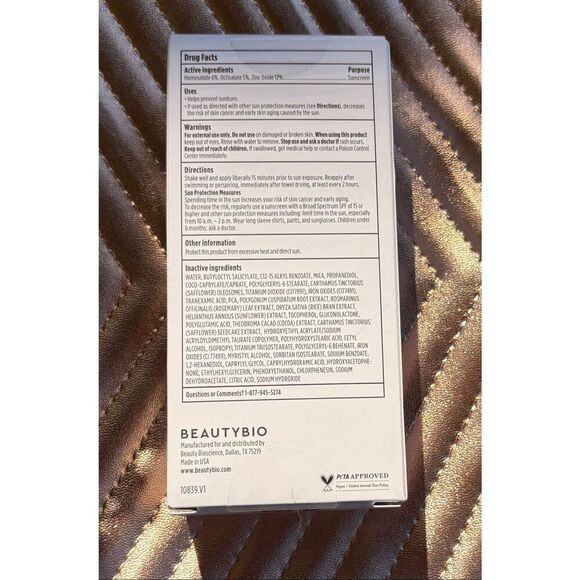 BeautyBio - NWTIB - Bronzing Blendrops Broad Spectrum SPF 40. 1 fl. oz. - Picture 3 of 13